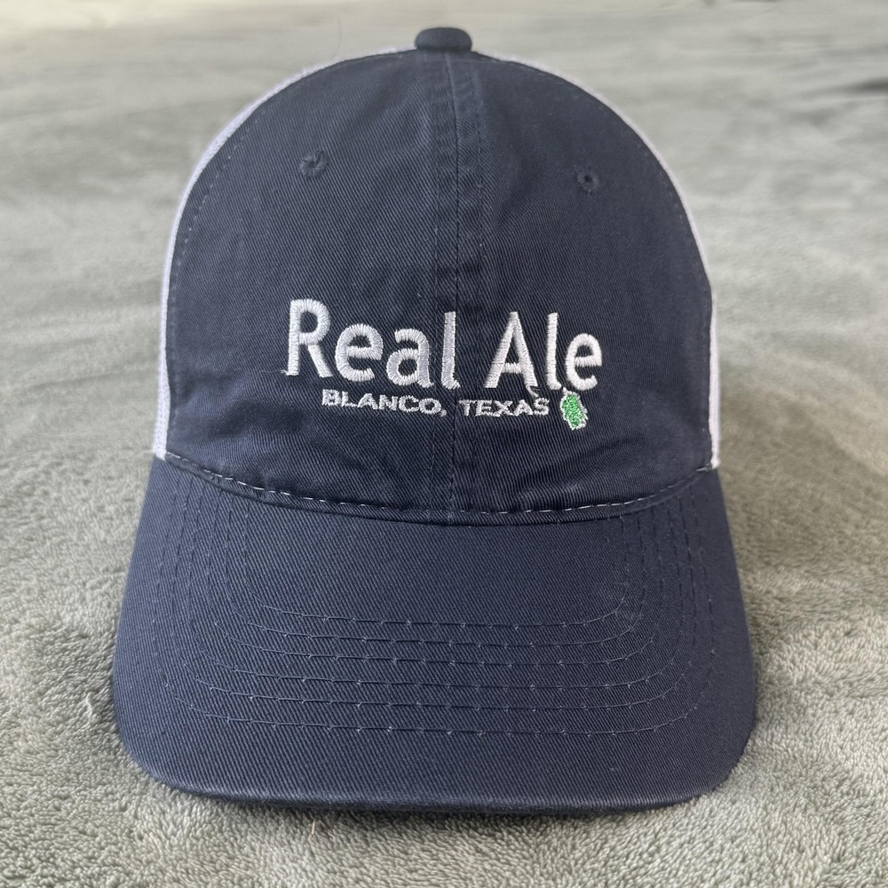 Outdoor Cap Real Ale Blanco Texas Hat Cap Snap Back Mens One Size Blue Bump Cap